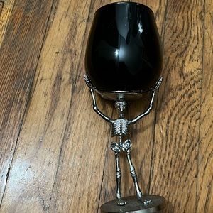 Skeleton Wine Glass